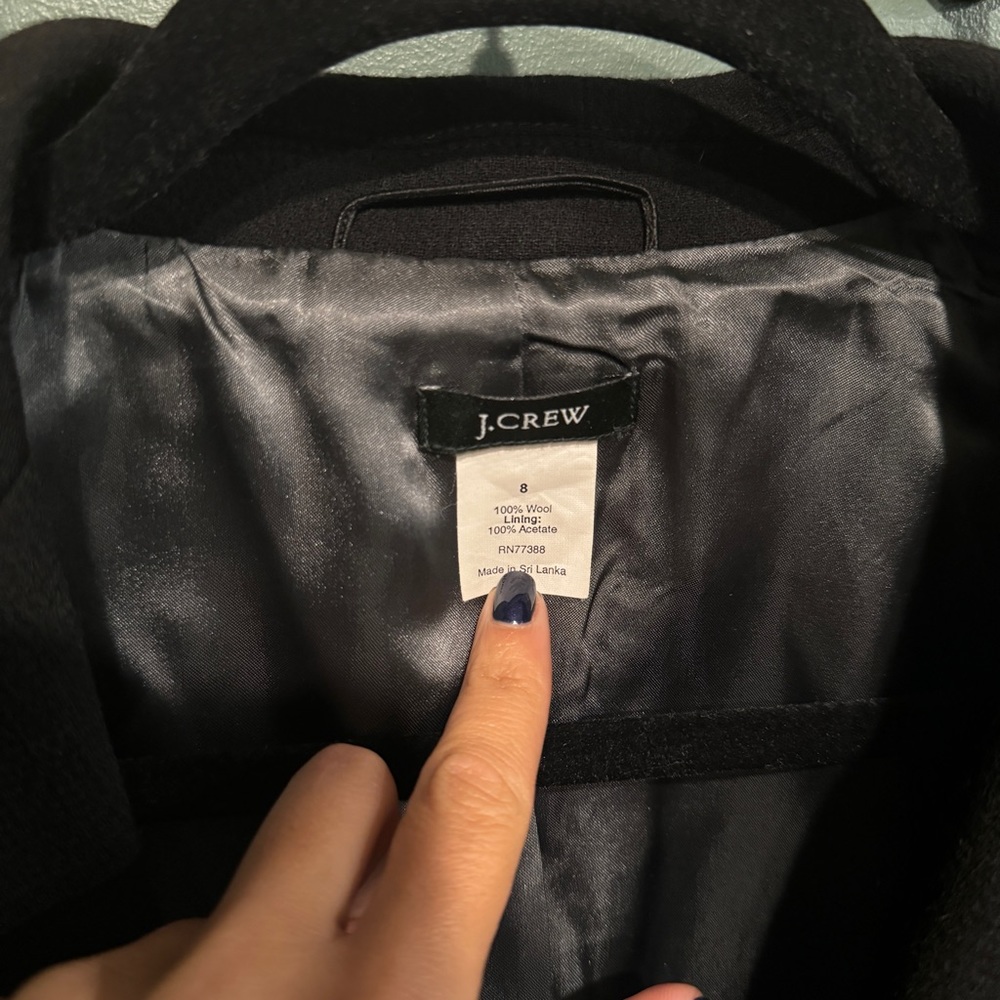 J.CREW black blazer jacket - Picture 5 of 5